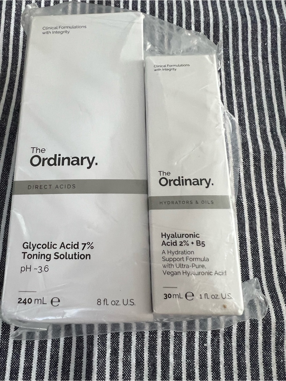 The Ordinary Skincare 3 pc set.New